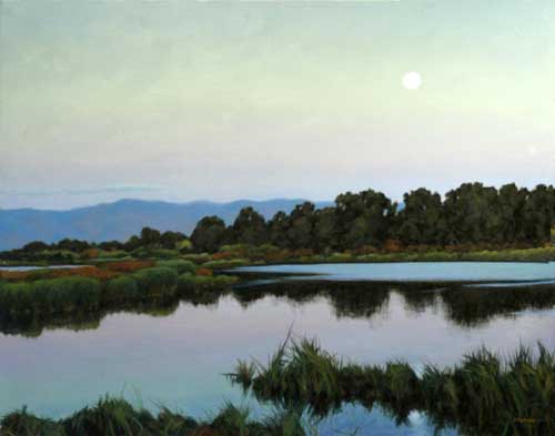 Baylands Moonrise