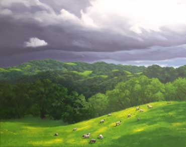Grazing Sheep
