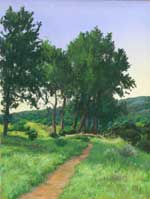 Hiker, Pastel: Jim Promessi