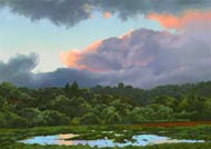 Twilight Clouds & Pond: Jim Promessi